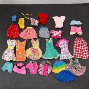 Barbie doll dresses skirts clothes vintage and other- PRICE FIRM!